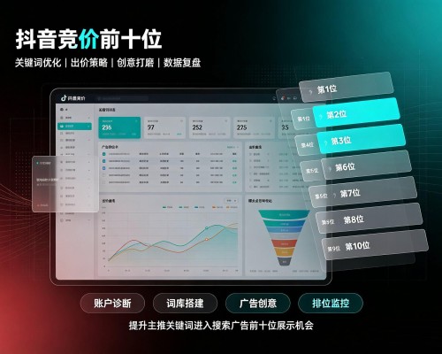吉隆抖音搜索竞价
